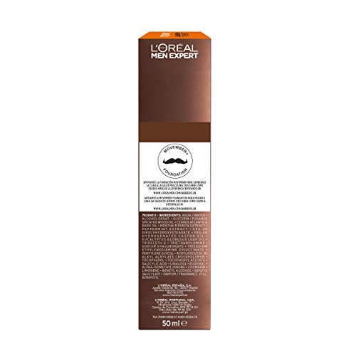 L'Oréal Paris Men Expert - Barber Club gel hidratante para barba corta y piel - 50 ml