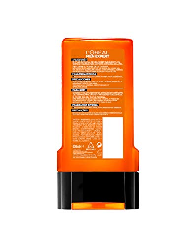 L'Oreal Paris Men Expert Gel de Ducha Taurina Anti-Despertares Difíciles Hydra Energetic