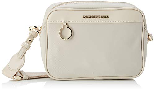 Mandarina Duck Bijou Tracolla, Bolsa de mensajero para Mujer, Beige (Irish Cream), 6x13.5x18 Centimeters (W x H x L)