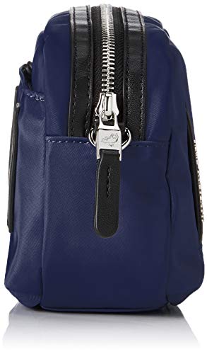 Mandarina Duck Hunter, Bolso bandolera para Mujer, Negro (Steel), 18,5x12x4cm