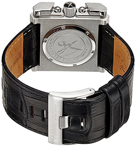 Marc Ecko Reloj Análogo clásico para Hombre de Cuarzo con Correa en Cuero E15093G1