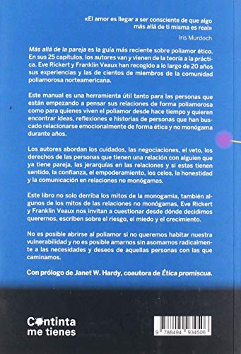 Más allá de la pareja. Una guía para el poliamor ético (La pasión de Mary Read)