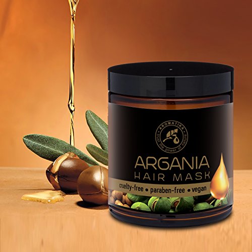 Mascarilla Capilar de Argán de 250ml - con Aceite Natural de Argán y Coco para Todo Tipo de Cabello - Fórmula Reparadora - Cuidado del Cabello - 100% Natural Oils Argan & Coconut