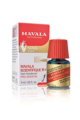 Mavala Científico K+ Endurecedor de Uñas Tratamiento para Evitar que las Uñas se Rompan o se Separen, 5 ml