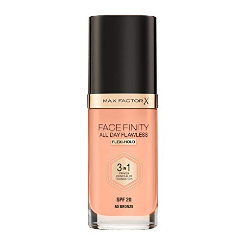 Max Factor 56124 Face Finity 3 in 1 Base de Maquillaje, SPF20 - 30 ml