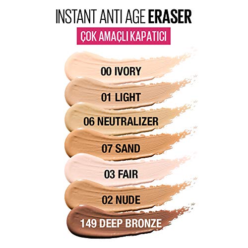 Maybelline Eraser Eye Concealer, Light 6.8 ml - corrector de ojos