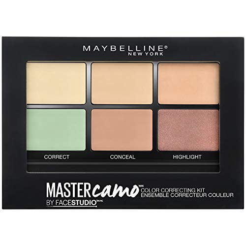 Maybelline New York Master Camo, Kit Corrector Imperfecciones, Tono 01 Light