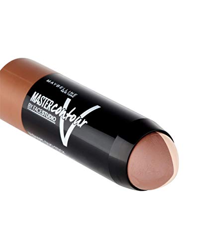 Maybelline New York - Master Contour Stick, Barra de Contouring para Pieles Medias, Tono 03 Dark