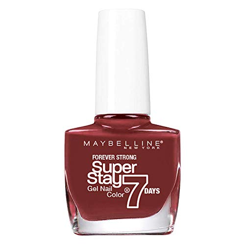 Maybelline New York - Superstay 7 Días, Esmalte de Uñas Efecto Gel, Tono 287 Rouge Couture