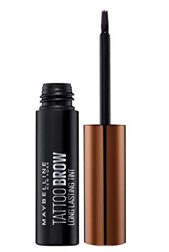 Maybelline New York - Tattoo Brow Tinte de Cejas Larga Duración, Tono 02 Castaño - 4,6 g