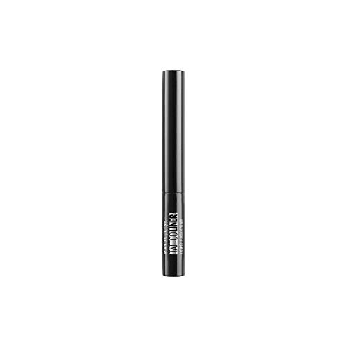 Maybelline New York Tattoo Studio, Eyeliner Semipermanente con Pincel, Tono Negro