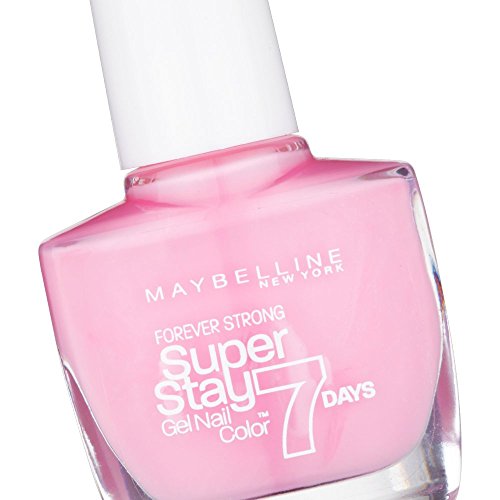 Maybelline Superstay 7 Days Pastel 21 Pink in the park Rosa esmalte de uñas - esmaltes de uñas (Rosa, Pink in the Park, Francia, 40 mm, 20 mm, 78 mm)