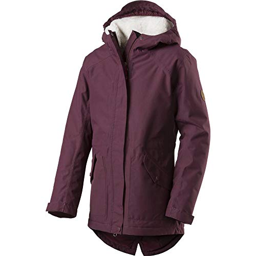 McKINLEY Milla Jacke Chaqueta para niños, Infantil, Rojo Vino, 116