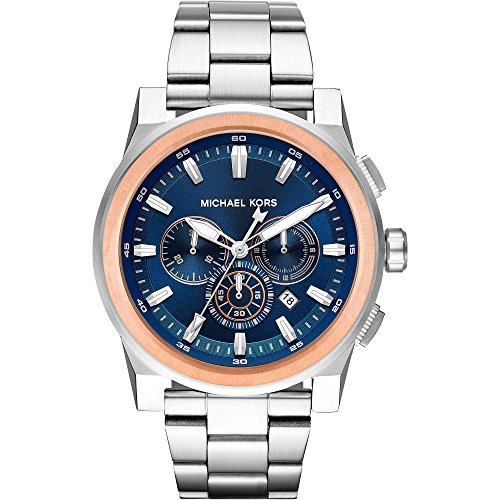 Michael Kors Reloj Analogico para Hombre de Cuarzo con Correa en Acero Inoxidable MK8598