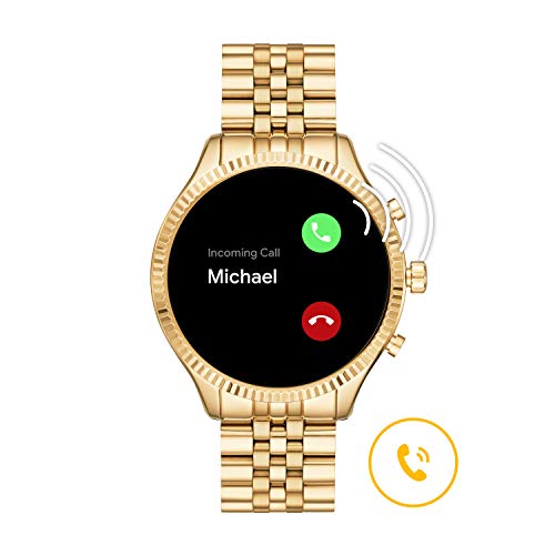 Michael Kors Smartwatch Pantalla táctil para Mujer de Connected con Correa en Acero Inoxidable MKT5078