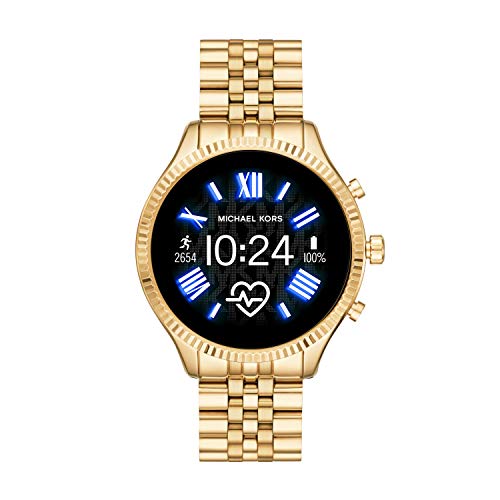 Michael Kors Smartwatch Pantalla táctil para Mujer de Connected con Correa en Acero Inoxidable MKT5078