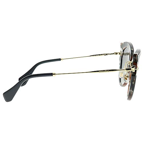 Miu Miu 0MU05SS 79A3M1 52 Gafas de sol, Marrón (Grey Havana/Brown/Grey), Mujer