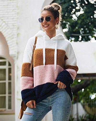 Mujer Sudadera con Capucha 2020 Suelta Tallas Grandes Jersey De Mujer Jersey Otoño Invierno Manga Larga Remata Abrigo Cálido