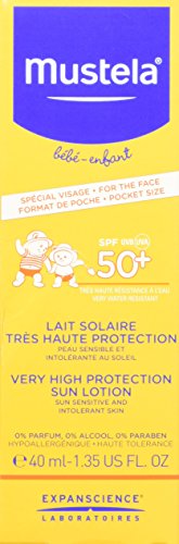 MUSTELA LECHE SOLAR ROSTRO 50+ 40 ML