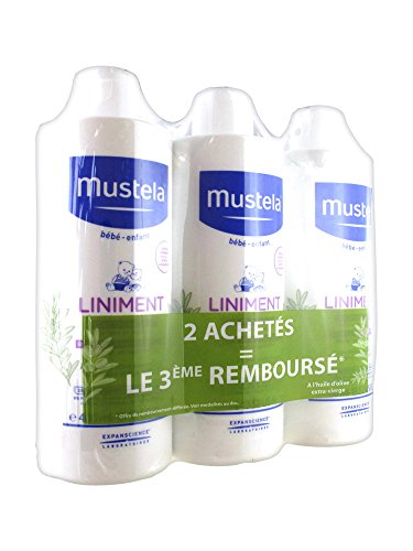 Mustela liniment dermo-protecteur lot de 3x 400ml