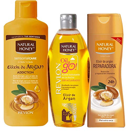 Natural Honey Loción Corporal Elixir de Argán Reparadora 330ml