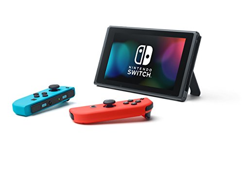 Nintendo Switch - Consola Estándar, Color Azul Neón/Rojo Neón (Modelo 2019)