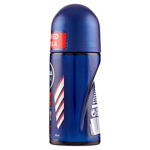 Nivea Dry Impact Men Desodorante Roll-On, 6 paquetes de 50 ml