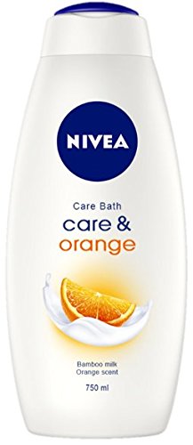 NIVEA Gel de Ducha Care & Orange - Paquete de 12 x 750 ml - Total: 9 l