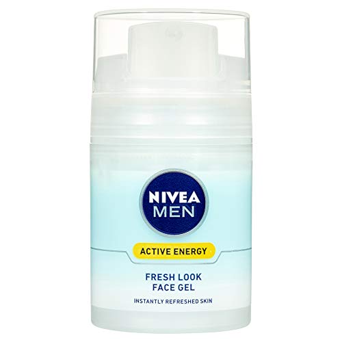 NIVEA MEN Active Energy Fresh Look, Gel Facial Hidratante, 50 ml