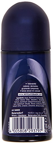 Nivea Men Deodorate Dry Impact Roll-On da Uomo - 50 ml