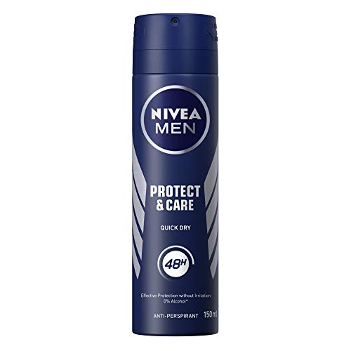 Nivea proteger y cuidado Desodorante Spray para hombres, 150 ml