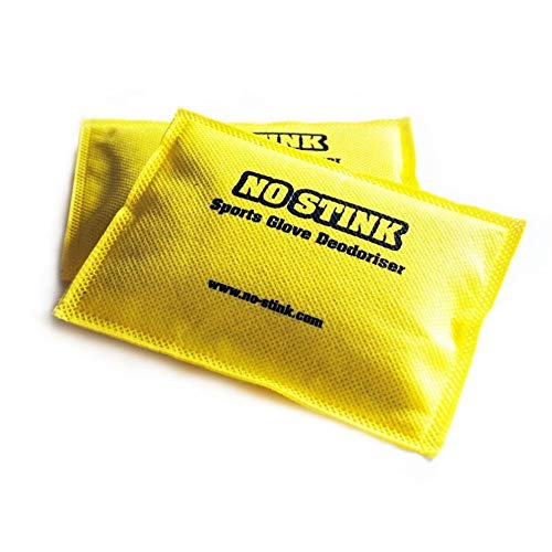 No Stink - Desodorante para Guantes Deportivos, Talla única, Color Amarillo