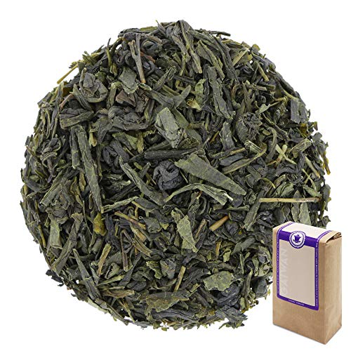 Núm. 1291: Té verde orgánico "Earl Grey verde" - hojas sueltas ecológico - 250 g - GAIWAN® GERMANY - sencha verde, polvora de China