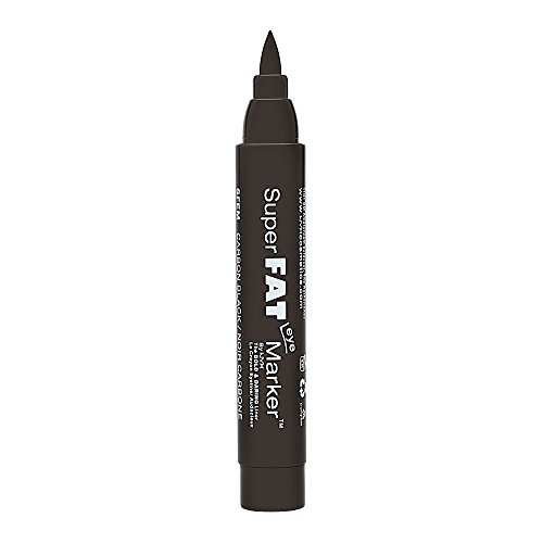 Nyx Professional Makeup Eyeliner Punta Gruesa Super Fat Color Negro