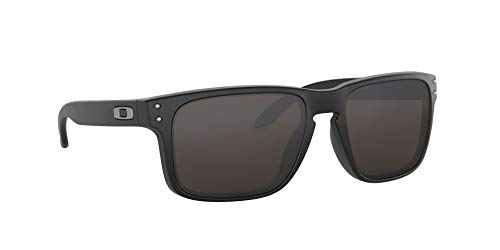 Oakley Holbrook - Gafas de sol, Unisex, Negro (Matte Black/Warm Grey S3), Talla única