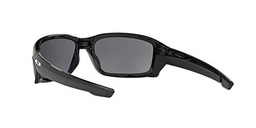 Oakley Straightlink 933101 Gafas de sol, Polished Black, 58 para Hombre