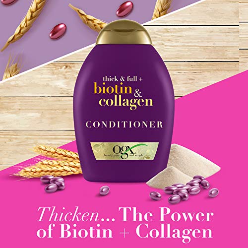 OGX - Acondicionador Biotina y Colágeno, 385 ml
