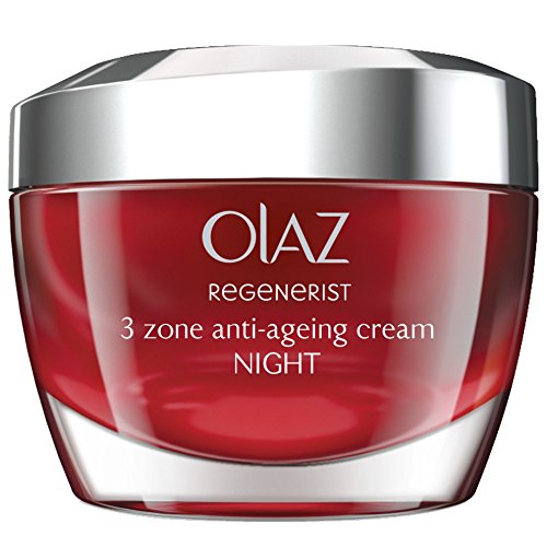 Olaz Regenerist 3 zonas Crema Reafirmante Noche Súper, 1 paquete (1 x 50 ml)