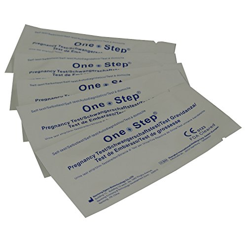 One Step - 10 Pruebas de Embarazo 10 mIU/ml Formato 3,5 mm.