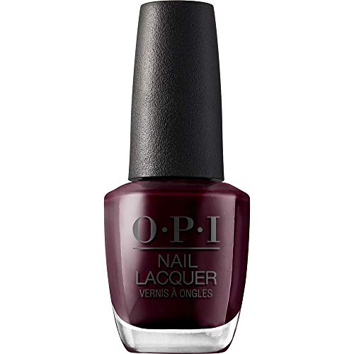 OPI Nail Laquer - Esmalte Uñas Duración de Hasta 7 Días, Efecto Manicura Profesional, 'In the Cable Car-Pool Lane' Morado - 15 ml