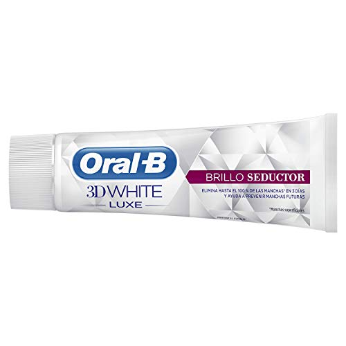 Oral-B 3D White Luxe Brillo Seductor, Pasta Dentífrica, 75 ml