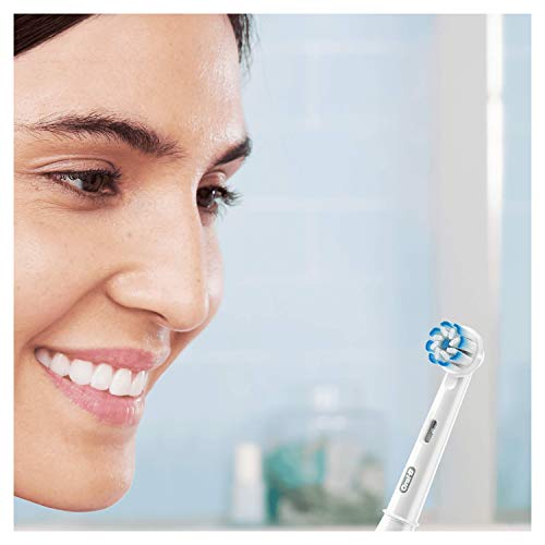 Oral-B PRO 2 2000 Sensi Ultrathin Cepillo de dientes eléctrico recargable con tecnología de Braun, 1 mango azul, 1 cabezal de recambio