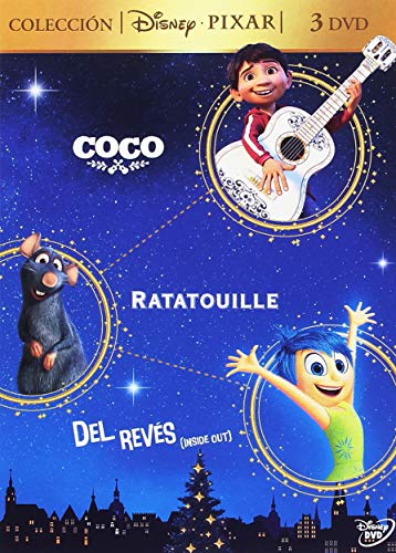 Pack: Coco + Ratatouille + Del Revés [DVD]