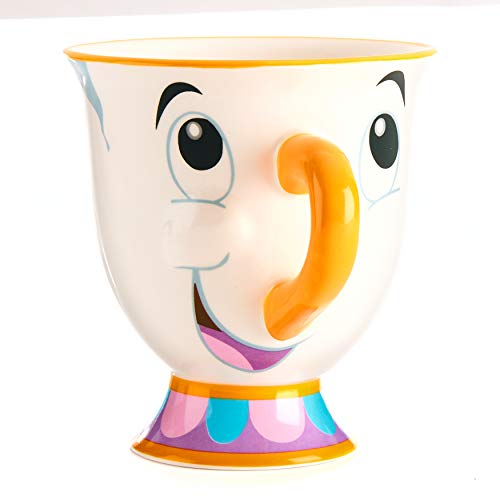 Paladone paladonegifpal319 Abysse Disney La Bella y la Bestia Chip Taza, Multicolor, Estándar