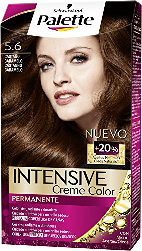 Palette Intense - Tono 5.6 Castaño Caramelo  - 2 uds - Coloración Permanente - Schwarzkopf