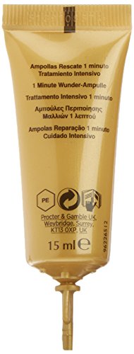 Pantene Repara & Protege Ampolla 15 ml, Repara para Conseguir un Pelo Brillante y Suave