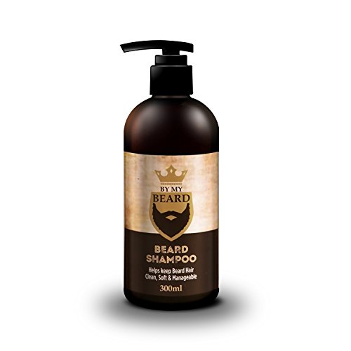 Paquete completo de productos By my Beard con champú y acondicionador para barba y aceite hidratante facial