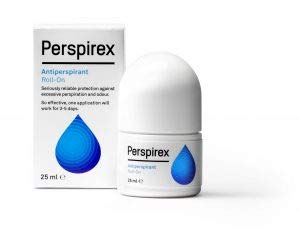 Perspirex ® | Perspirex Original | Desodorante Antitranspirante Axilas Roll On para una protección y frescura anti sudor de hasta 5 días | Reducción del sudor en 72 horas | 20 Ml