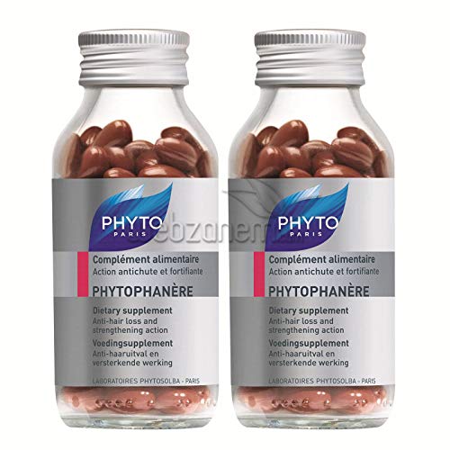 Phyto Duophanere Suplemento alimentar para cabello y uñas, 2 x 120 capsulas