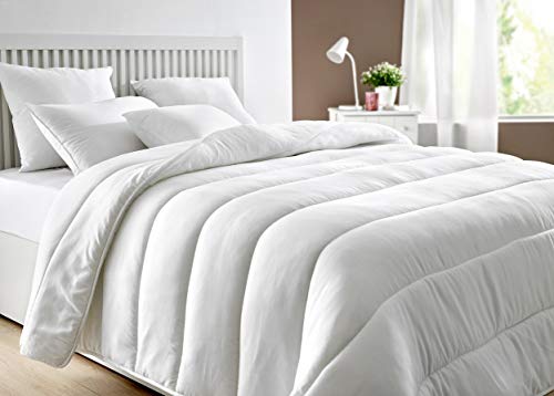 Pikolin Home - Edredón/Relleno nórdico hipoalergénico de fibra Aloe Vera, otoño-invierno, 300gr/m², 220x220cm-Cama 135/140 (Todas las medidas)